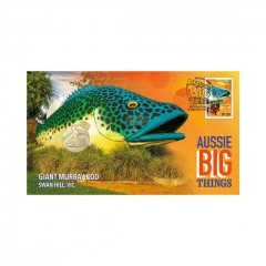 Giant Murray Cod Postal Numismatic Cover Aussie Big Things PNC 2023